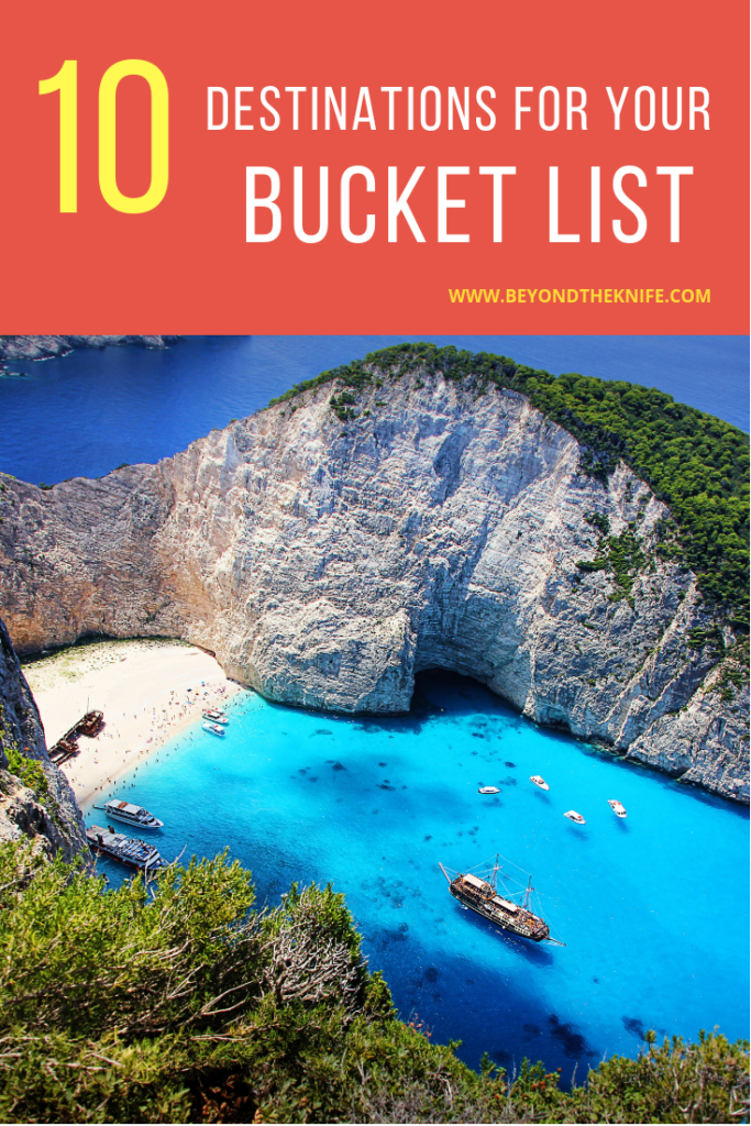 Travel Bucket list Cover Page