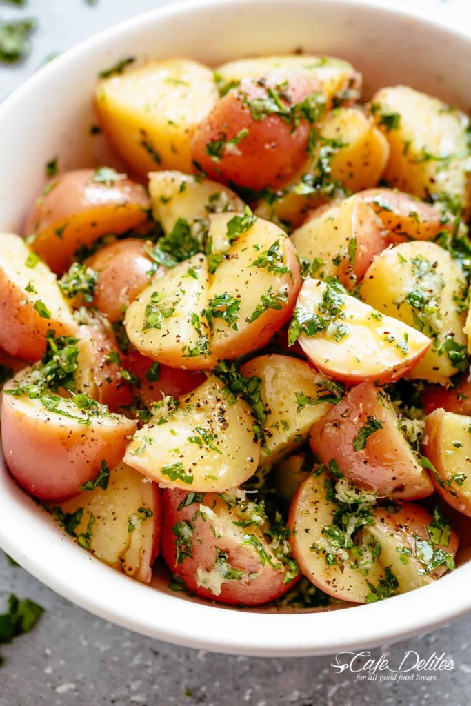 Garlicky Herb Potato Salad